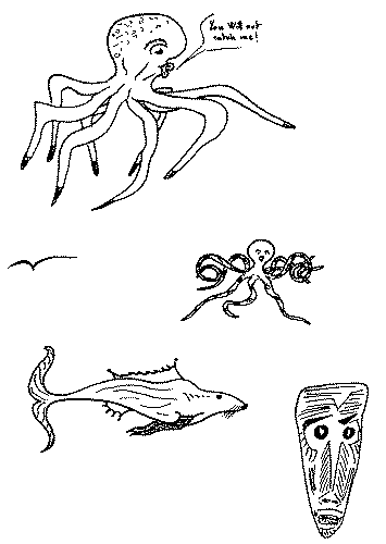 Drawing of a Number of Small Figures